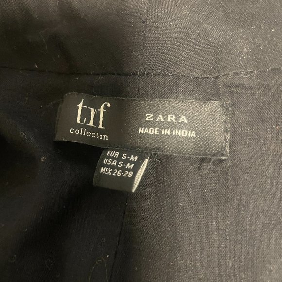 Zara Colourful Embroidered Jacket with Belt Size Small / Medium Boho - Picture 7 of 12